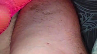 Anna Fire Fucks in Pink Tights