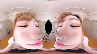 Nipponese hot bimbo VR crazy clip