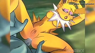 Hot Eeveelution Hentai Compilation - Jaguatiric4 Fucks in Anal & Doggystyle