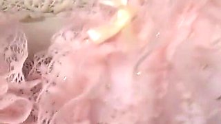 Three Guys Spoil a Japanese Girl with Various Toys and Lick Her
