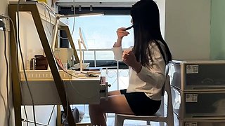 Suki TRANS aka Elia Blaine Transgirl Takes Bold Cumshots