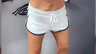 Wifey Gets All Hot and Sexy in the Gym