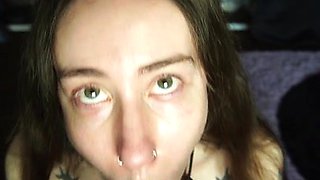POV PORN Oral intercourse/Deepthroating