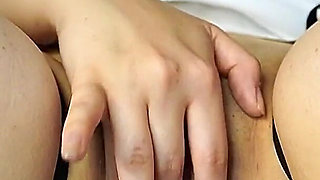 The White Dress Makes Her Naughty - Pussy Spreading