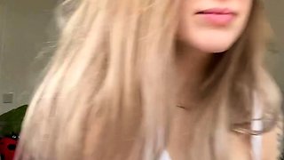 Skinny Blonde Teen Anal amp Vaginal Toys DP