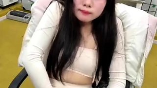 Asian teen masturbating at her job 8534680098761235557889098