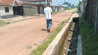 Her Ex Came to Visit Her Seeing Her Naked and His Dick Stood up