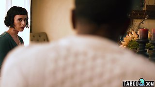 cougar has to impress her hubbys new boss