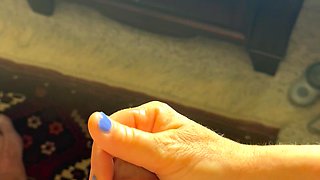 Beautiful Bonemaiden Teases and Edges Her Man
