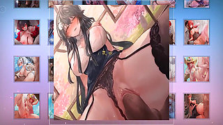 Hentai World Animation Puzzle - Part 16 - Hentai Came Inside Her Pussy by Loveskysanx