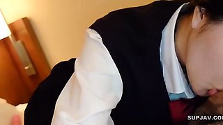 [No Uniform Costume] A Beautiful Woman With A Slender B