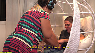 Granny Gets a Huge Cock Shoved up Her Old Ass