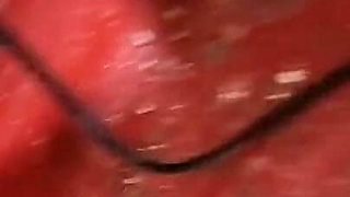 Aunty Smokes a Cigaratte in Night Gown