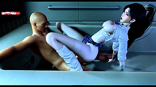 Student Digitally Enhanced Goddess - 3D Animation Hentai