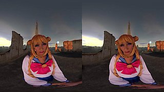 Chloe Temple In SAILOR MOON ETERNAL Has A Perfect Pussy With Healing Powers: Porn