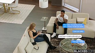 BLACKED Blonde Bride Cheats With BBC