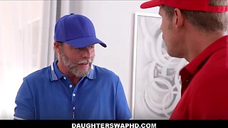 Nice Towheaded Teenage Daughters Have Interchanging Groupsex With Each Others Humungous Schlong Stepfather's - Coco Lovelock, Chloe Rose, Wank Vegas, Jason Sarcinelli