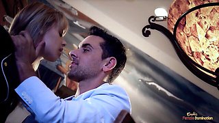 Erotic Female Domination featuring Jillian Janson's cumshot clip