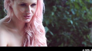 Angel Wicky's Outdoor Passion Unfolds in Glamorous Euro Bliss