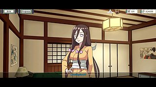 Hentai adventure with futanari and epic cumshot featuring Loveskysan69real