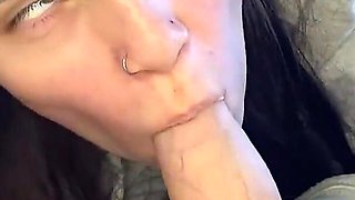 18 Year Old Stepsister Gives Me Blowjob in the Car Because She's a Slut