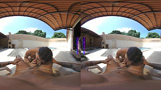PURITYVR Perversions in public pool with Izadora