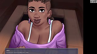 Miss Dewitt's wild fuckfest moments in Summertime Saga