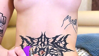 Masturbating While Older Man Is Watching