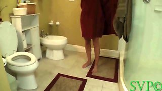 Brycen Ward And Allura Skye - I Watch My Smoking Stepmother In The Shower