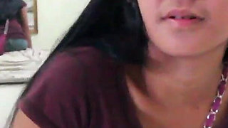 Tight Pinay pussy pumped full of leaking man jizz