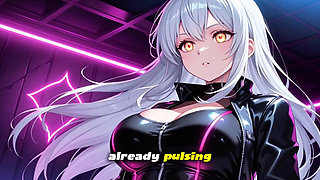 Mega-fucker Awakens: Future Slut Kira Gags on 30cm Virgin Cock in Ai Anime Hentai