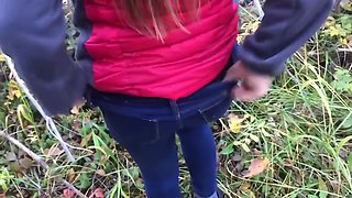 18 Year Old Public Forest Quickie