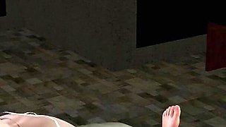 3D Hot Asian Stripper Naked Her Perfect Boobs Cheating with Big Cock