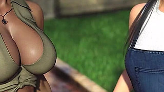 Lust Academy 4 - Leona and Katrina Fight Over James After He Passes the Entrance Exam