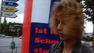 Cock Hungry German Blondes Sharing Big Dick in Threesome