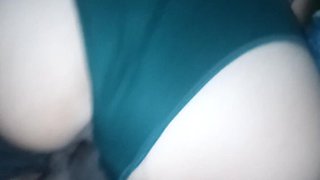 Nice Ass Nurse Riding with Good Panties Uncut Penis