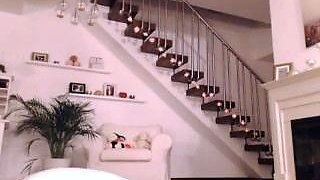 Brunette babe chelsea french solo masturbation