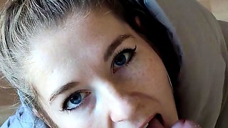 Amateur BJ Oral POV Blowjob Cumshot