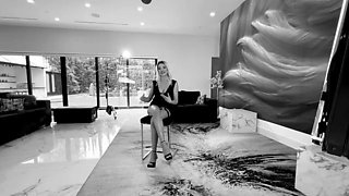 Mexicana blowjob with her big boobs