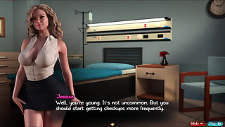 Unexpected Erection in Front of the Nurse