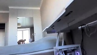 Hot amateur teens gives double blowjob cumshot