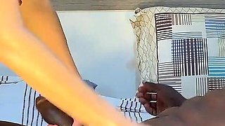 Part 2 Horny Wife Enjoying Big Black Cock While Husband at Work