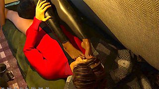 Hd videos, washing, high heels and stockings