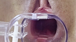 Vaginal and anal insertions and dilations, kinky food fetish...
