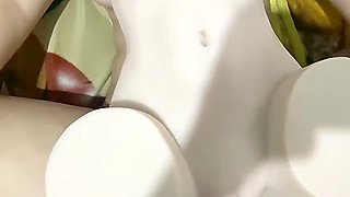 Hermosa Chica Colombiana De 18 Anos Recien Cumplidos Se Ducha En El Bano Y Termina Follando Con Su Novio Y Su Muneca Sexual De Tantaly 17 Min