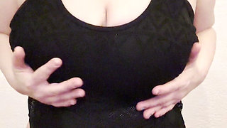 Cum Watch Mommy Strip From a Bathing Suit and Milk Her Sweet Tits