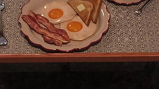 Grandma’s House 3 - Misses William Reveals She’s Nude Under the Bedsheet