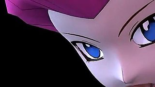 Jessie From Team Rocket Sucks Dick in POV Pokemon Parody