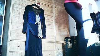 Italian Stepmom Makes Her Pantyhose Full of Vaginal Juices