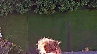 Great Big Boobs On Masturbating Redhead